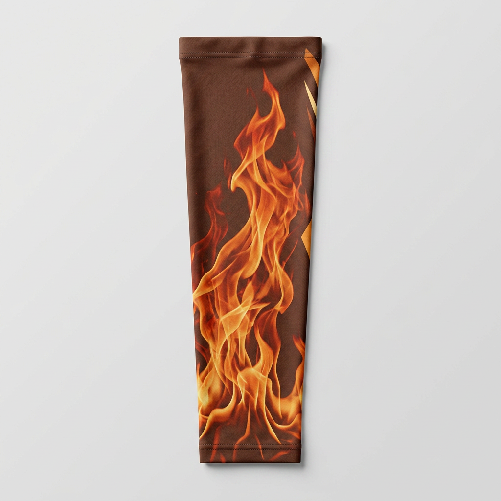 Brown Blaze arm sleeve